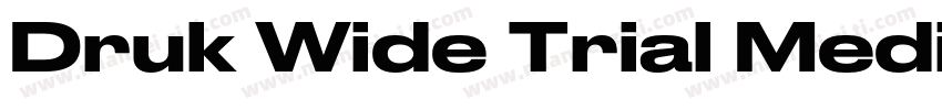 Druk Wide Trial Medium字体转换